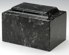 Load image into Gallery viewer, Angel Classic Ebony Infant/Pet/Child Cremation Urn 100 Cubic Inches TSA Approved
