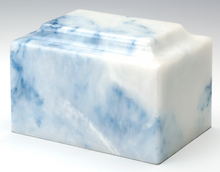 Load image into Gallery viewer, Onyx Sapphire Infant/Child/Pet Funeral Cremation Urn 50 Cubic Inch TSA Approved
