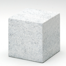 Load image into Gallery viewer, Small Cube Stone Tone Granitone Keepsake Cremation Urn, 18 Cu. In. TSA Approved
