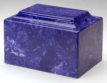 Load image into Gallery viewer, Classic Cobalt Infant/Pet/Child Cremation Urn, 100 Cubic Inches, TSA Approved
