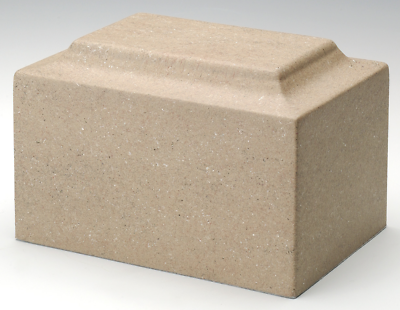 Classic Stone Tone Catalina Adult Cremation Urn, 210 Cubic Inches, TSA Approved