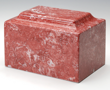 Load image into Gallery viewer, Classic Marble Rose Adult Funeral Cremation Urn, 325 Cubic Inches, TSA Approved
