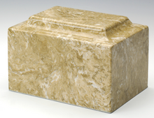 Load image into Gallery viewer, Classic Marble Neptune Adult Funeral Cremation Urn, 325 Cubic Inch, TSA Approved
