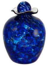 Load image into Gallery viewer, XL/Companion 400 Cubic Inch Rome Water Funeral Glass Cremation Urn for Ashes
