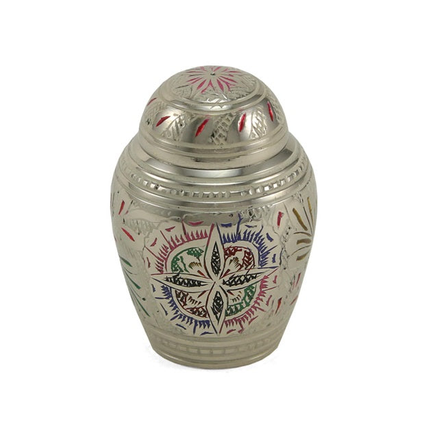 Lattice Small Keepsake cremation urn 5 Cubic Inches