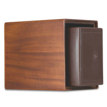 Load image into Gallery viewer, Large/Adult 225 Cubic Inches Sansa Wood Funeral Cremation Urn for Ashes
