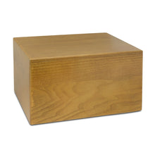 Load image into Gallery viewer, Large/Adult 225 Cubic Inches Sansa Wood Funeral Cremation Urn for Ashes
