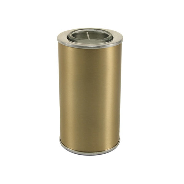 Small/Keepsake Aluminum Bronze Memory Light Cremation Urn, 20 cubic inches
