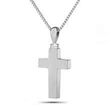 Load image into Gallery viewer, Timeless Cross Stainless Steel Pendant/Necklace Cremation Urn for Ashes
