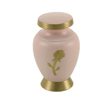 Load image into Gallery viewer, 6 Keepsake Set Pink Funeral Cremation Urns for Ashes, 5 Cubic Inches each
