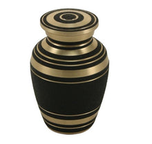 Load image into Gallery viewer, Black 6 Keepsake Set Funeral Cremation Urns for Ashes, 5 Cubic Inches each
