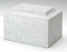 Load image into Gallery viewer, Small/Keepsake Marble Light Blue 5 Cubic In. Funeral Cremation Urn TSA Approved

