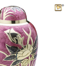 Load image into Gallery viewer, Lilac Rose Adult Funeral Cremation Urn,  200 Cubic Inches
