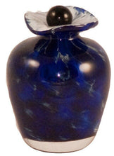 Load image into Gallery viewer, Small/Keepsake 3 Cubic Inch Rome Water Funeral Glass Cremation Urn for Ashes
