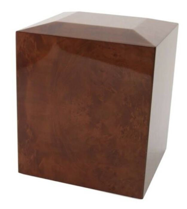 Extra-Large 400 Cubic Inch Companion Urn, Amber  Cremation Urn for Ashes with removable divider