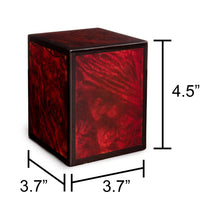 Load image into Gallery viewer, Montreaux 30 Cubic Inches Small/Keepsake Wood Box Cremation Urn for Ashes
