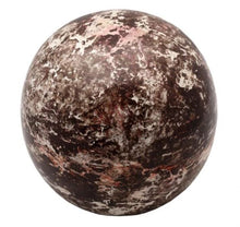 Load image into Gallery viewer, Large/Adult 200 Cubic Inch Brass Maus Earth Sphere of Life Funeral Cremation Urn
