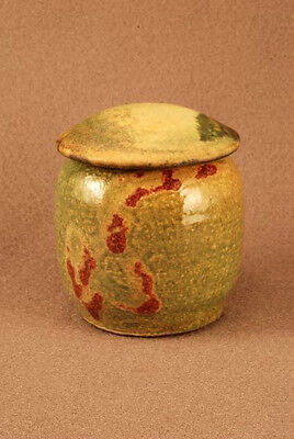 RAKU Unique Ceramic Companion Small/ Keepsake Funeral Cremation Urn #K0013