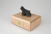Load image into Gallery viewer, Cocker Spaniel Pet Funeral Cremation Urn Avail in 3 Diff Colors &amp; 4 Sizes
