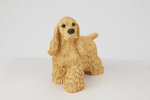 Load image into Gallery viewer, Buff Cocker Spaniel Pet Funeral Cremation Urn Avail in 3 Diff Colors &amp; 4 Sizes
