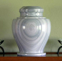 Load image into Gallery viewer, Carpel Galaxy Marble Adult Funeral Cremation Urn, 220 Cubic Inches
