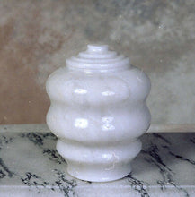 Load image into Gallery viewer, Fuji Antique White Marble Funeral Cremation Pet Urn
