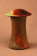 Load image into Gallery viewer, RAKU Unique Ceramic Companion Small/ Keepsake Funeral Cremation Urn #I0011

