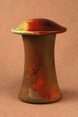 RAKU Unique Ceramic Companion Small/ Keepsake Funeral Cremation Urn #I0011
