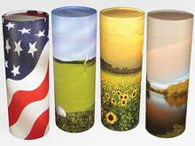 Load image into Gallery viewer, Biodegradable Ash Scattering Tube Cremation Urn Keepsake - CAN Be Personalized
