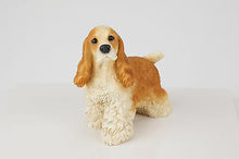 Load image into Gallery viewer, Tan Cocker Spaniel Pet Funeral Cremation Urn Avail in 3 Diff Colors &amp; 4 Sizes
