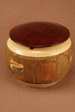 Load image into Gallery viewer, RAKU Unique Ceramic Pet Funeral Cremation Urn #P008
