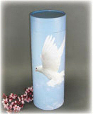 Biodegradable Ash Scattering Tube Cremation Urn - 100 cubic inches