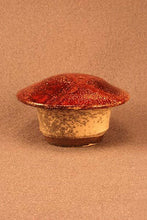 Load image into Gallery viewer, RAKU Unique Ceramic Companion Small/ Keepsake Funeral Cremation Urn #I0013
