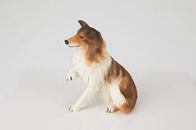 Load image into Gallery viewer, Paw Up Collie Pet Funeral Cremation Urn Avail in 3 Different Colors &amp; 4 Sizes
