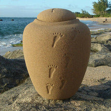 Load image into Gallery viewer, Adult Biodegradable, Oceane Sand and Gelatin Funeral Cremation Urn, Eco-friendly

