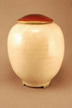 Load image into Gallery viewer, RAKU Unique Ceramic Individual Adult Funeral Cremation Urn #A0013
