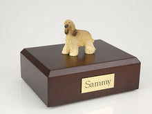 Load image into Gallery viewer, Afghan Hound Pet Funeral Cremation Urn Available in 3 Different Colors &amp; 4 Sizes
