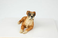 Load image into Gallery viewer, Boxer Ears Down Pet Funeral Cremation Urn Avail in 3 Different Colors &amp; 4 Sizes
