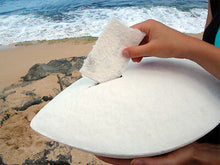 Load image into Gallery viewer, White Biodegradable Memento Urn, Hand Crafted Adult Funeral Cremation Urn
