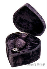 Load image into Gallery viewer, Hand-Cut Glass Funeral Cremation Urn Keepsake with Velvet Heart Box

