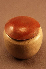 Load image into Gallery viewer, RAKU Unique Ceramic Companion Small/ Keepsake Funeral Cremation Urn #K008
