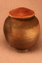 Load image into Gallery viewer, RAKU Unique Ceramic Pet Funeral Cremation Urn #P0012
