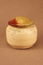Load image into Gallery viewer, RAKU Unique Ceramic Companion Small/ Keepsake Funeral Cremation Urn #K0014
