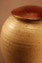 Load image into Gallery viewer, RAKU Unique Ceramic Individual Adult Funeral Cremation Urn #A009
