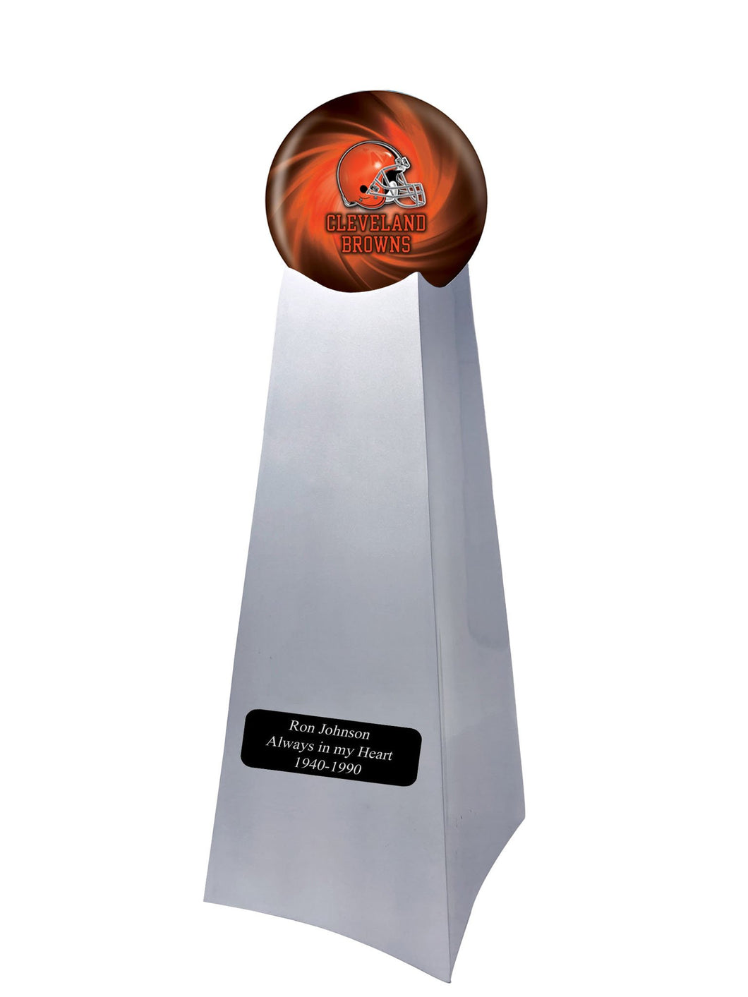 Cleveland Browns Football Championship Trophy Large/Adult Cremation Urn 200 Cubic Inches