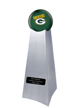 Load image into Gallery viewer, Green Bay Packers Football Championship Trophy Large/Adult Cremation Urn 200 Cubic Inches
