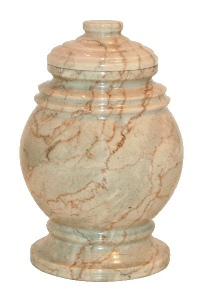 Princess Cameo Marble  Keepsake Funeral Cremation Urn