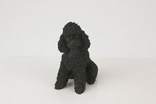 Load image into Gallery viewer, Black Poodle Pet Funeral Cremation Urn Available in 3 Different Colors &amp; 4 Sizes
