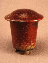 Load image into Gallery viewer, RAKU Unique Ceramic Companion Small/ Keepsake Funeral Cremation Urn #I006
