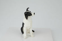 Load image into Gallery viewer, Border Collie Pet Funeral Cremation Urn Avail in 3 Different Colors &amp; 4 Sizes
